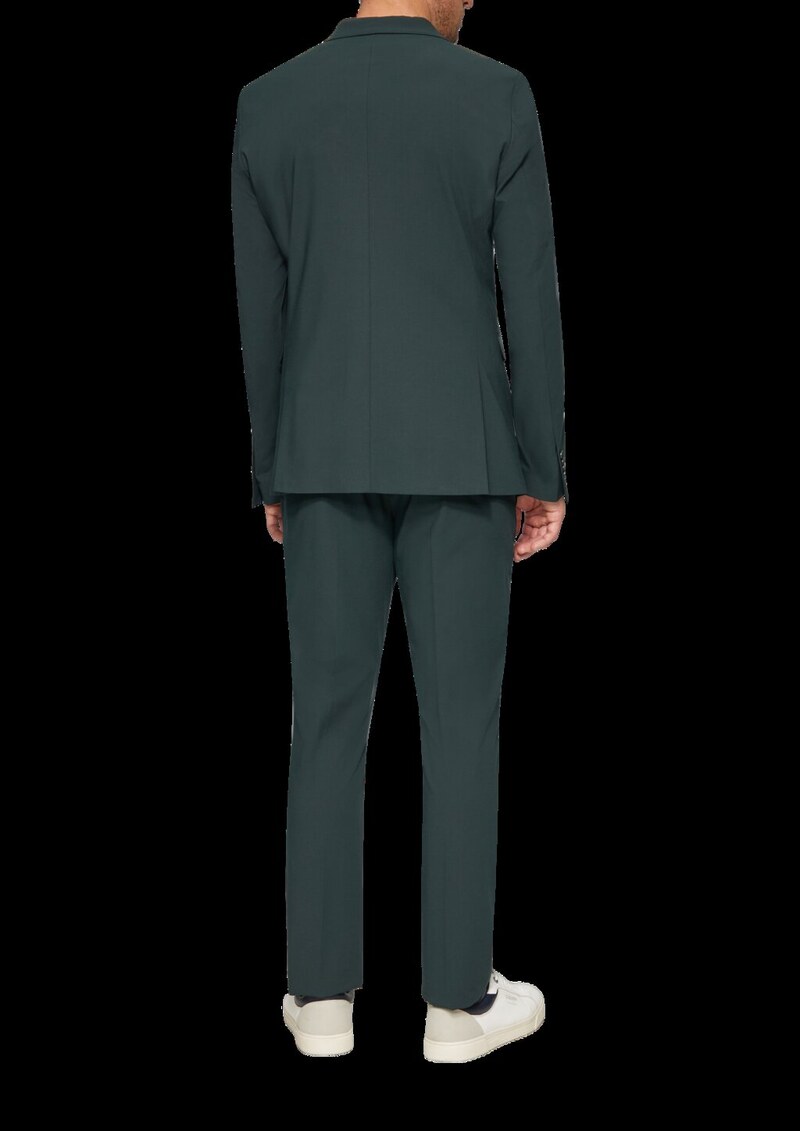 s.O PURE: Superelastisches Anzugsakko in Wolloptik