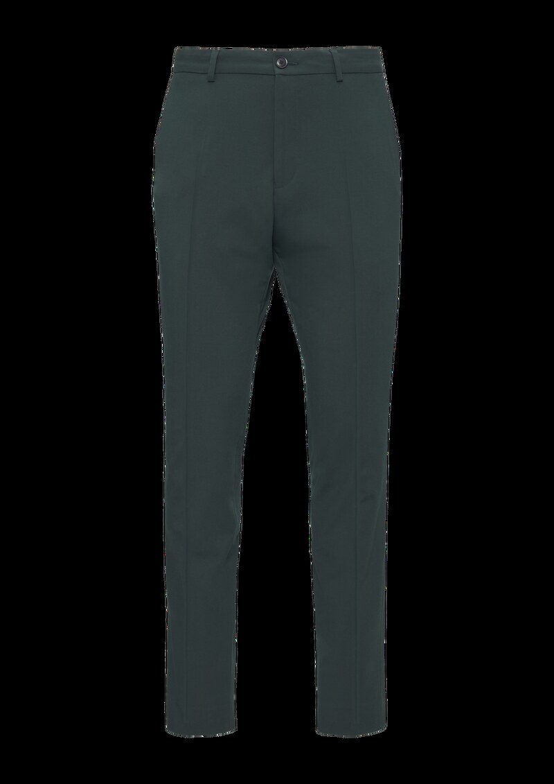 s.O PURE: Hochelastische Anzughose in Wolloptik