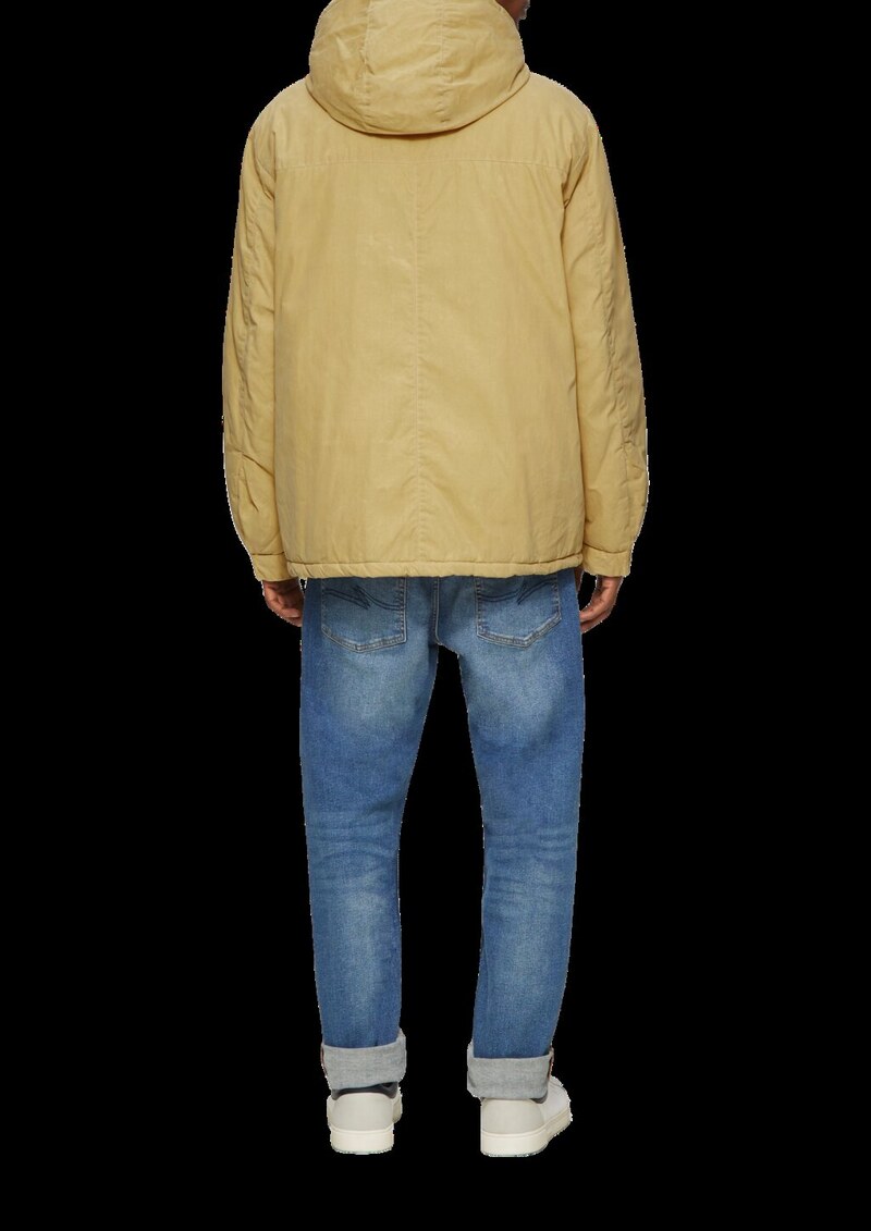 Wattierte Jacke mit Coating