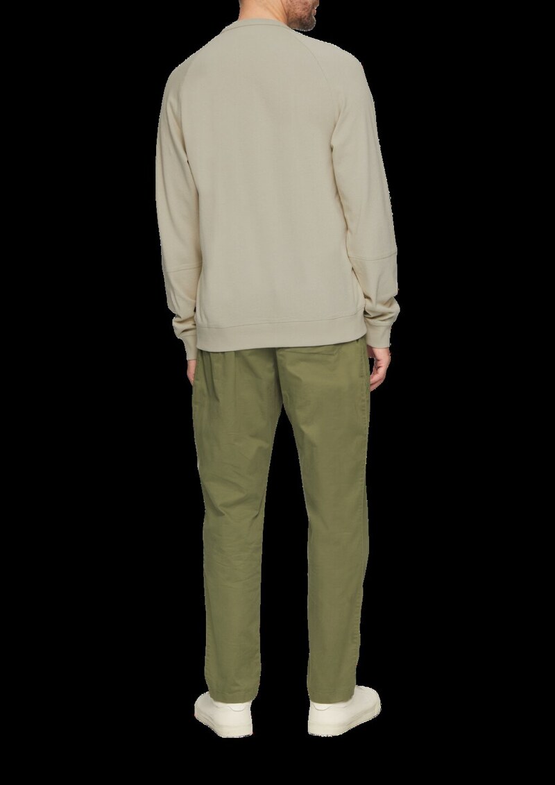 Leichtes Sweatshirt mit Crewneck und Raglanärmeln