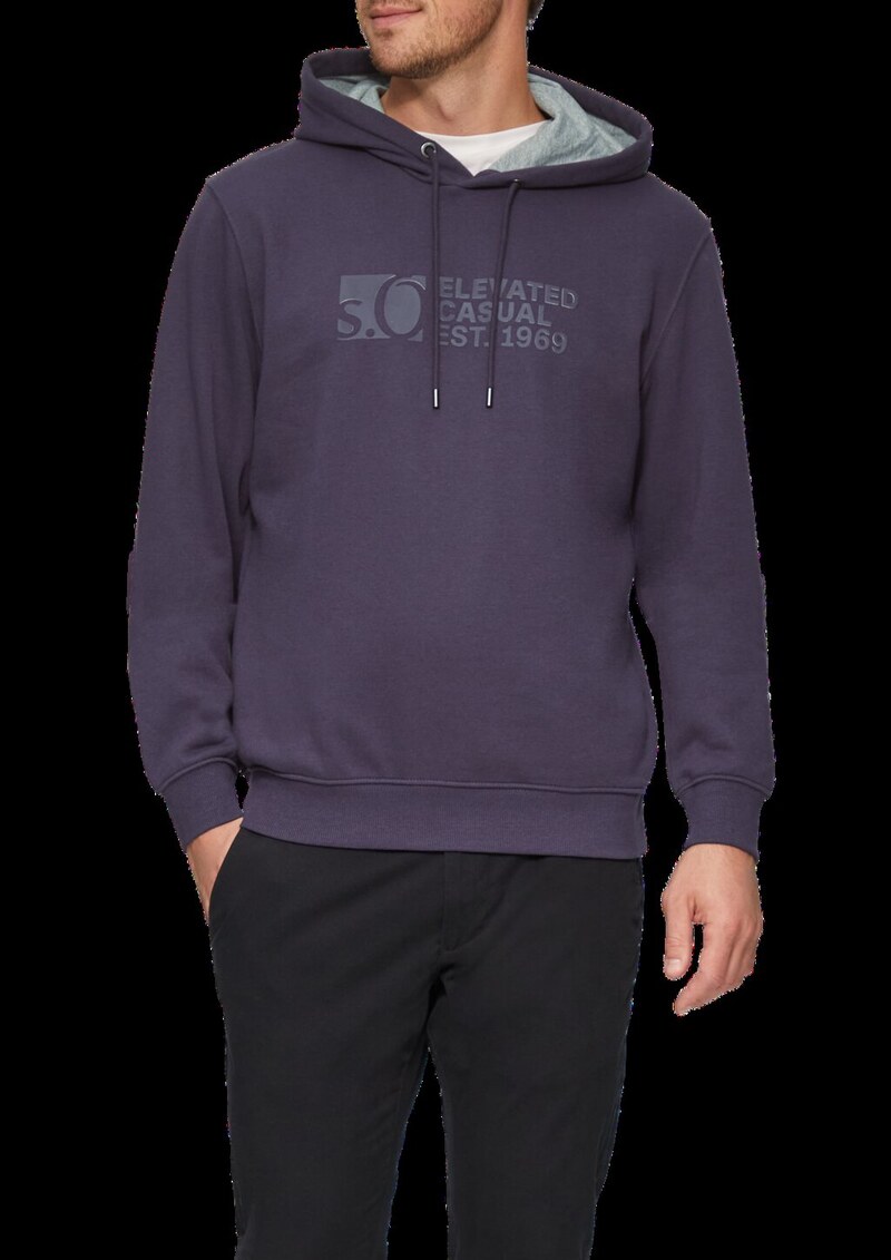 Hoodie mit Logo-Print