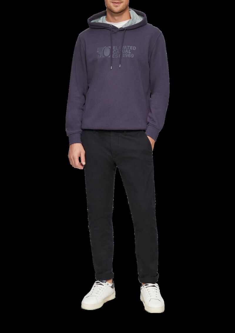 Hoodie mit Logo-Print