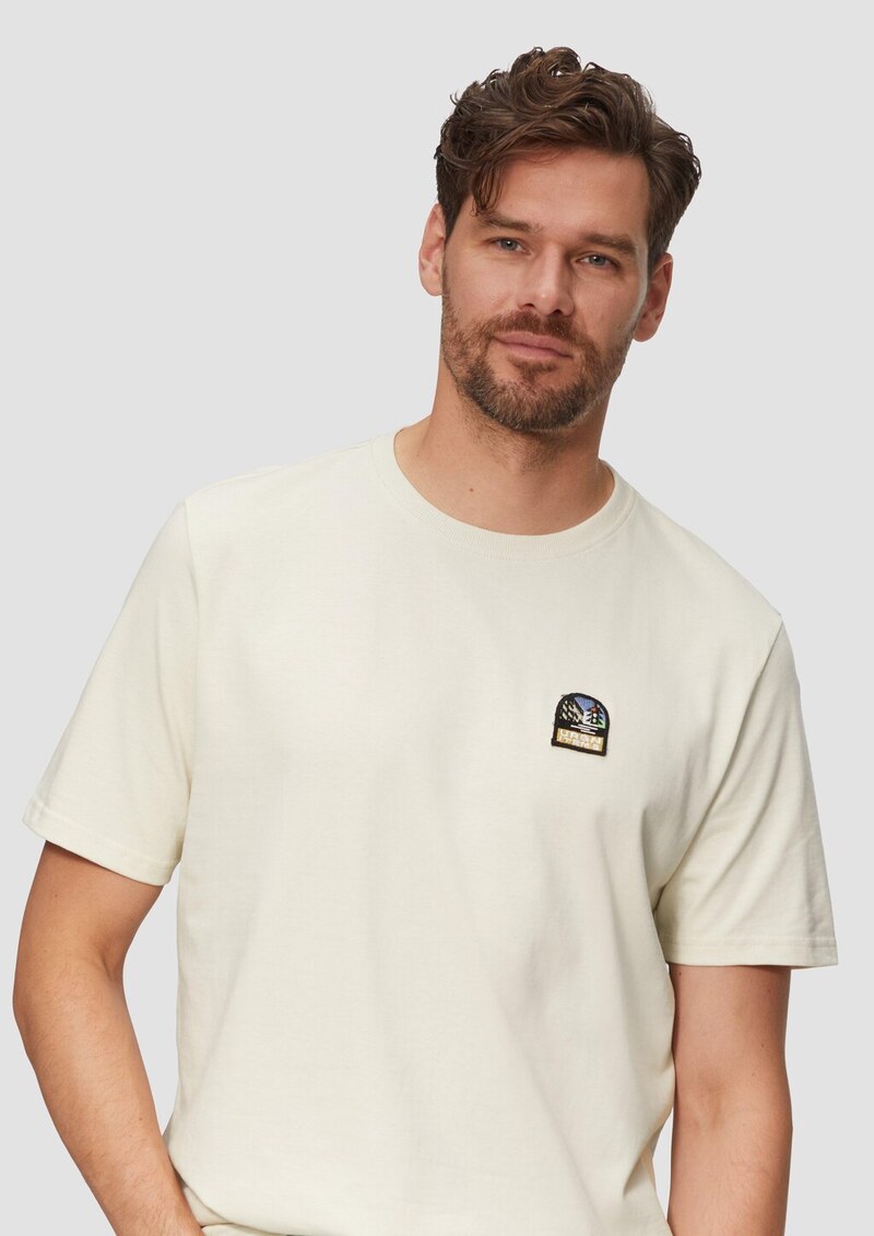 T-Shirt mit gesticktem Patch