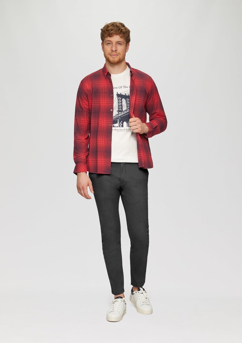 Austin: Chino im Slim Fit aus Baumwollstretch