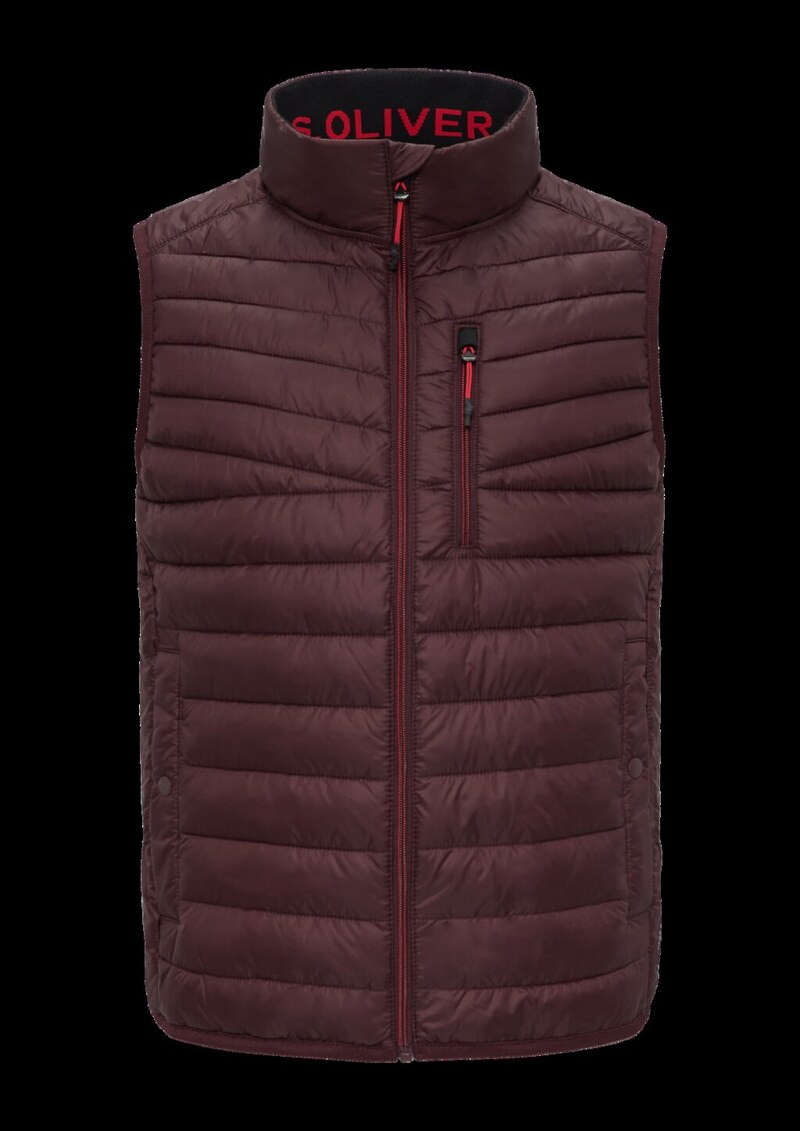 Leicht wattierte Steppweste aus recyceltem Polyester | 360° Circular Vision