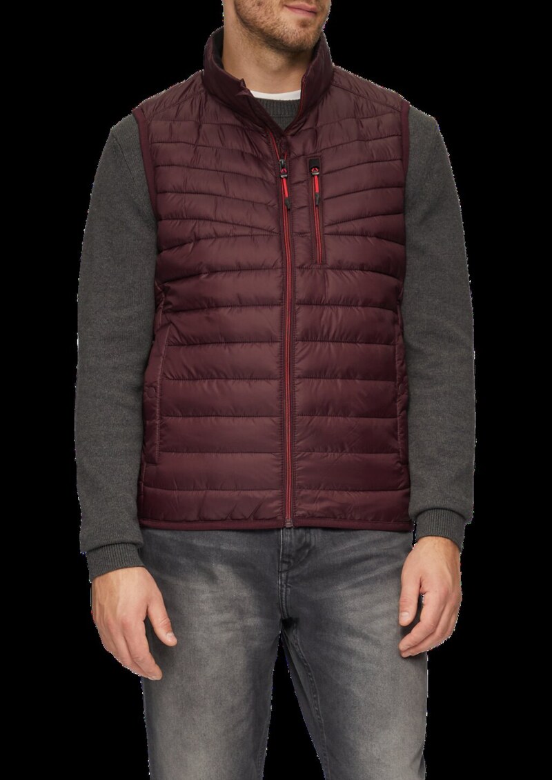 Leicht wattierte Steppweste aus recyceltem Polyester | 360° Circular Vision