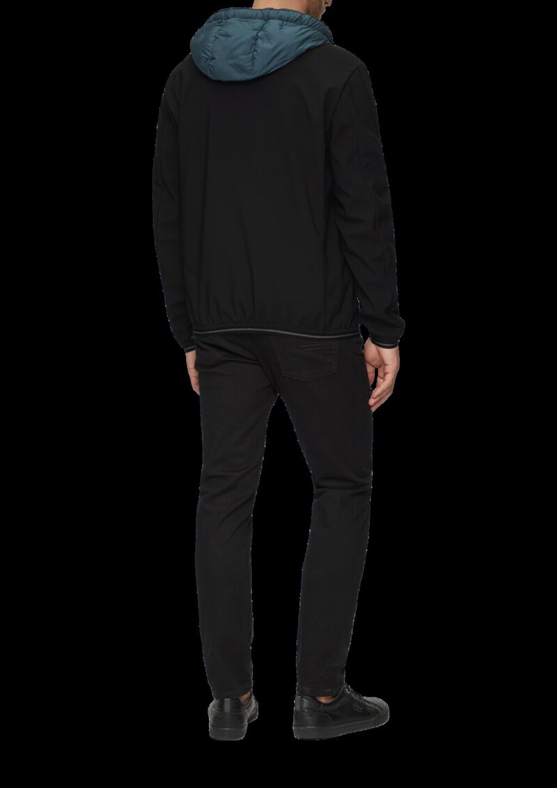 Leichte Steppjacke im Fabricmix