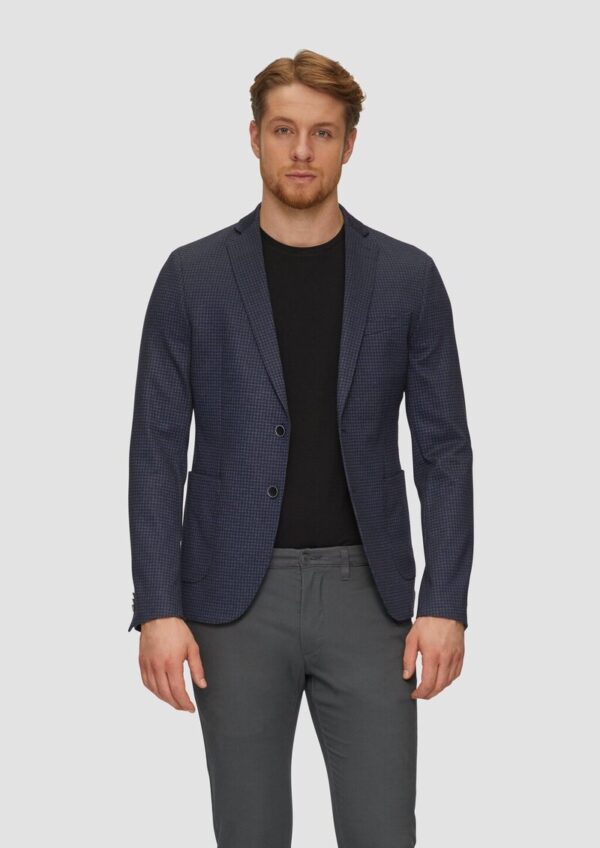 s.O JOGG: Sakko mit Hahnentrittmuster