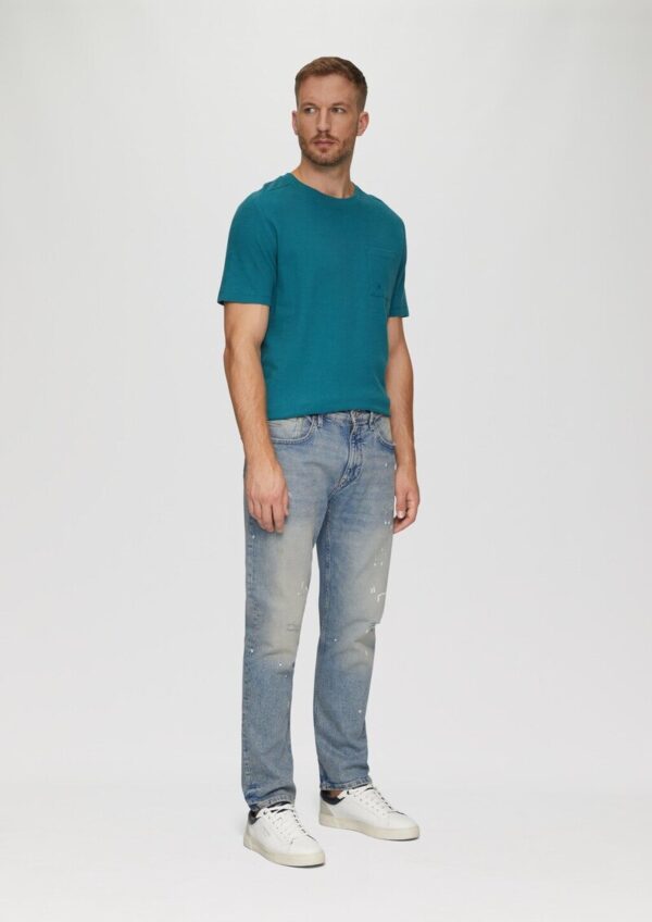 Jeans Benito / Regular Fit / Mid Rise / Straight Leg / mit Colour-Spots