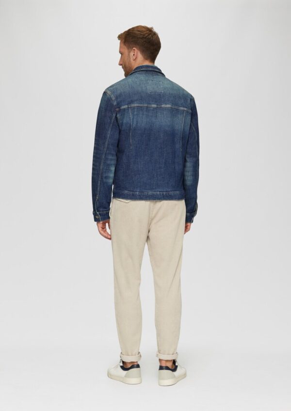 Jeansjacke aus Baumwollstretch