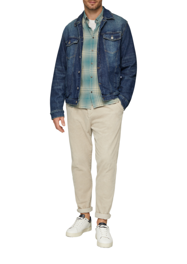 Jeansjacke aus Baumwollstretch