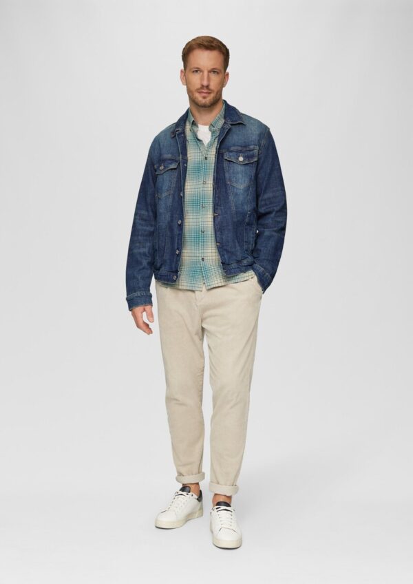 Jeansjacke aus Baumwollstretch