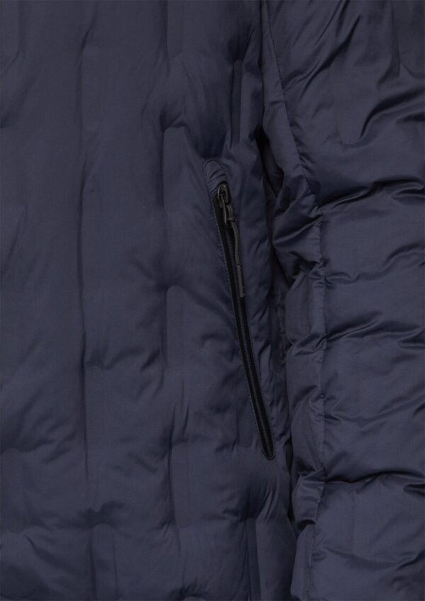 Leichte Steppjacke mit Strickkragen