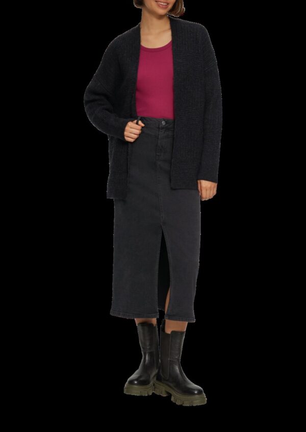 Jeansrock mit Sattelbund