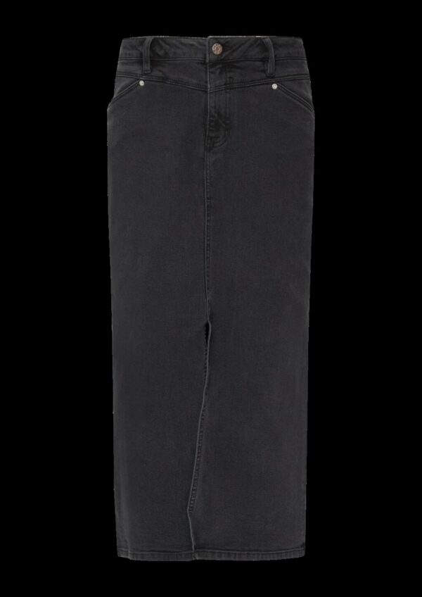 Jeansrock mit Sattelbund