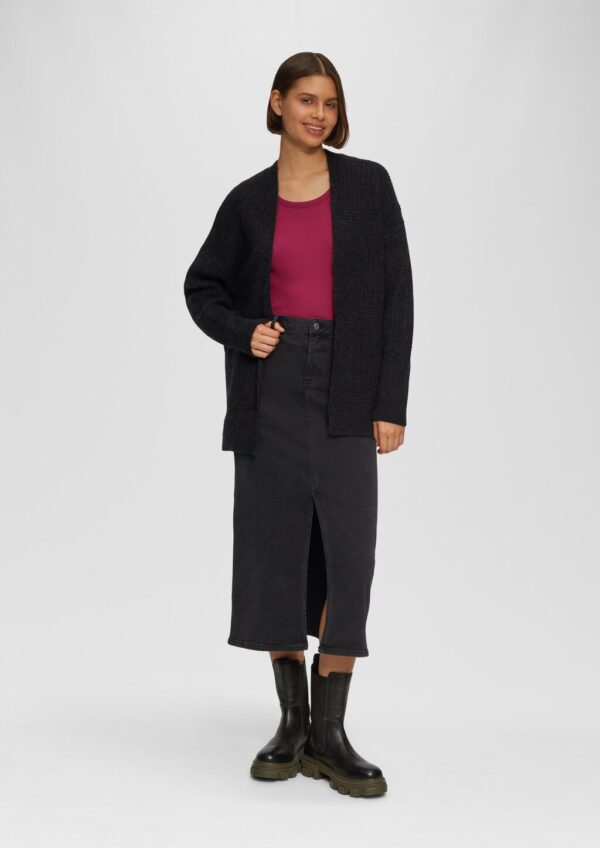 Jeansrock mit Sattelbund