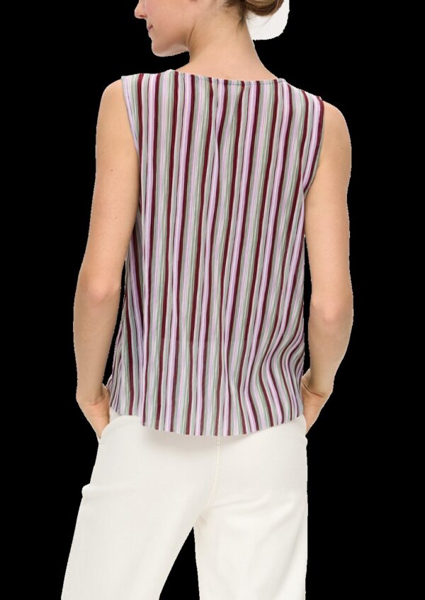 Plissiertes Top im Loose Fit