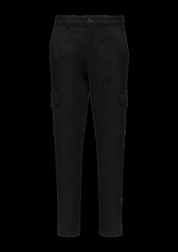 Chinohose Betsy mit Cargotaschen und Ziernähten