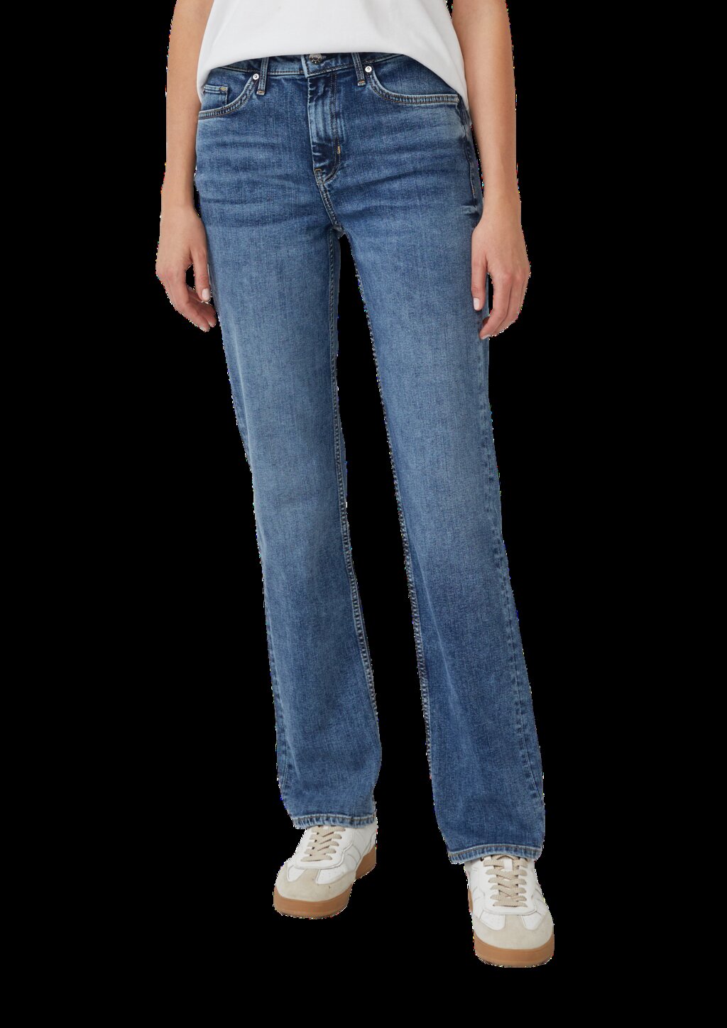 Jeans Karolin / Regular Fit / Mid Rise / Straight Leg