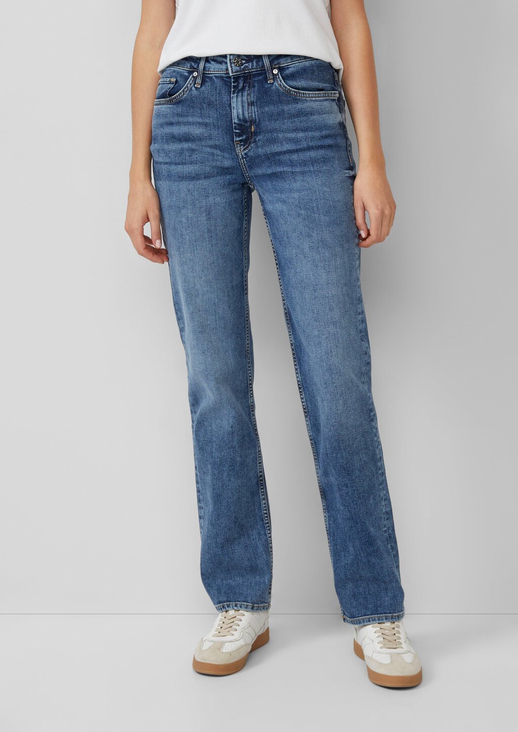 Jeans Karolin / Regular Fit / Mid Rise / Straight Leg