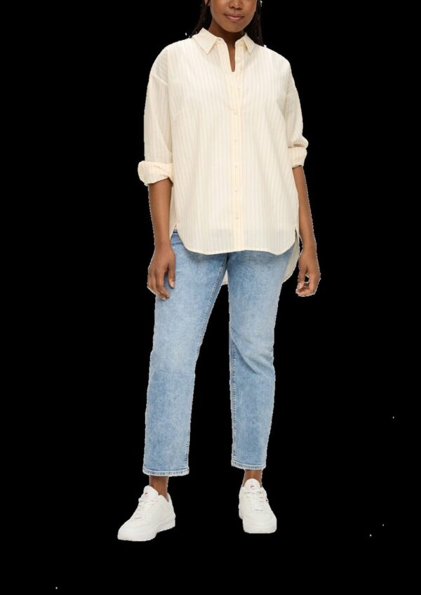 Hemd mit verlängertem Rückensaum