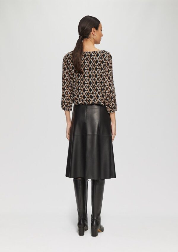 Chiffonbluse mit 3/4-Arm