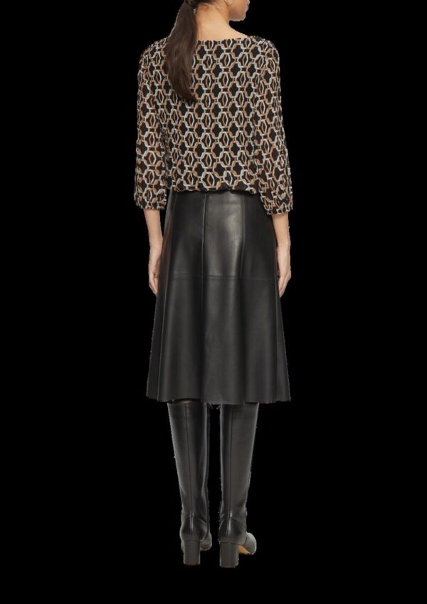 Chiffonbluse mit 3/4-Arm