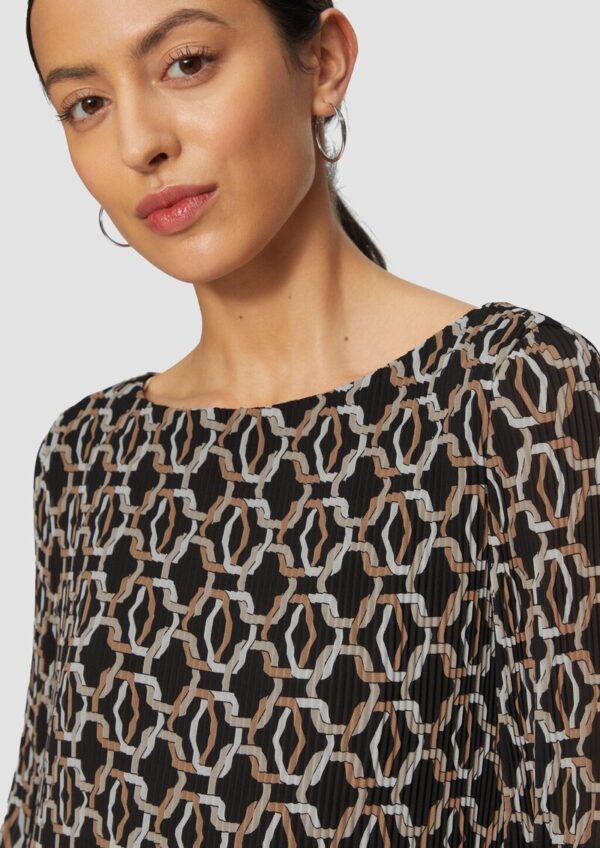 Chiffonbluse mit 3/4-Arm