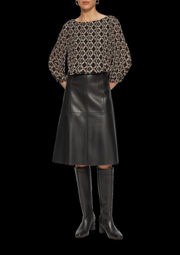 Chiffonbluse mit 3/4-Arm