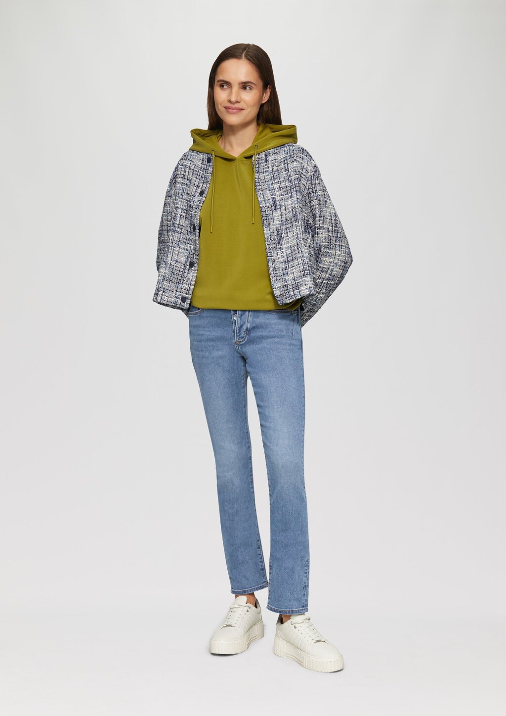 Jeans Betsy / Slim Fit / Mid Rise / Slim Leg