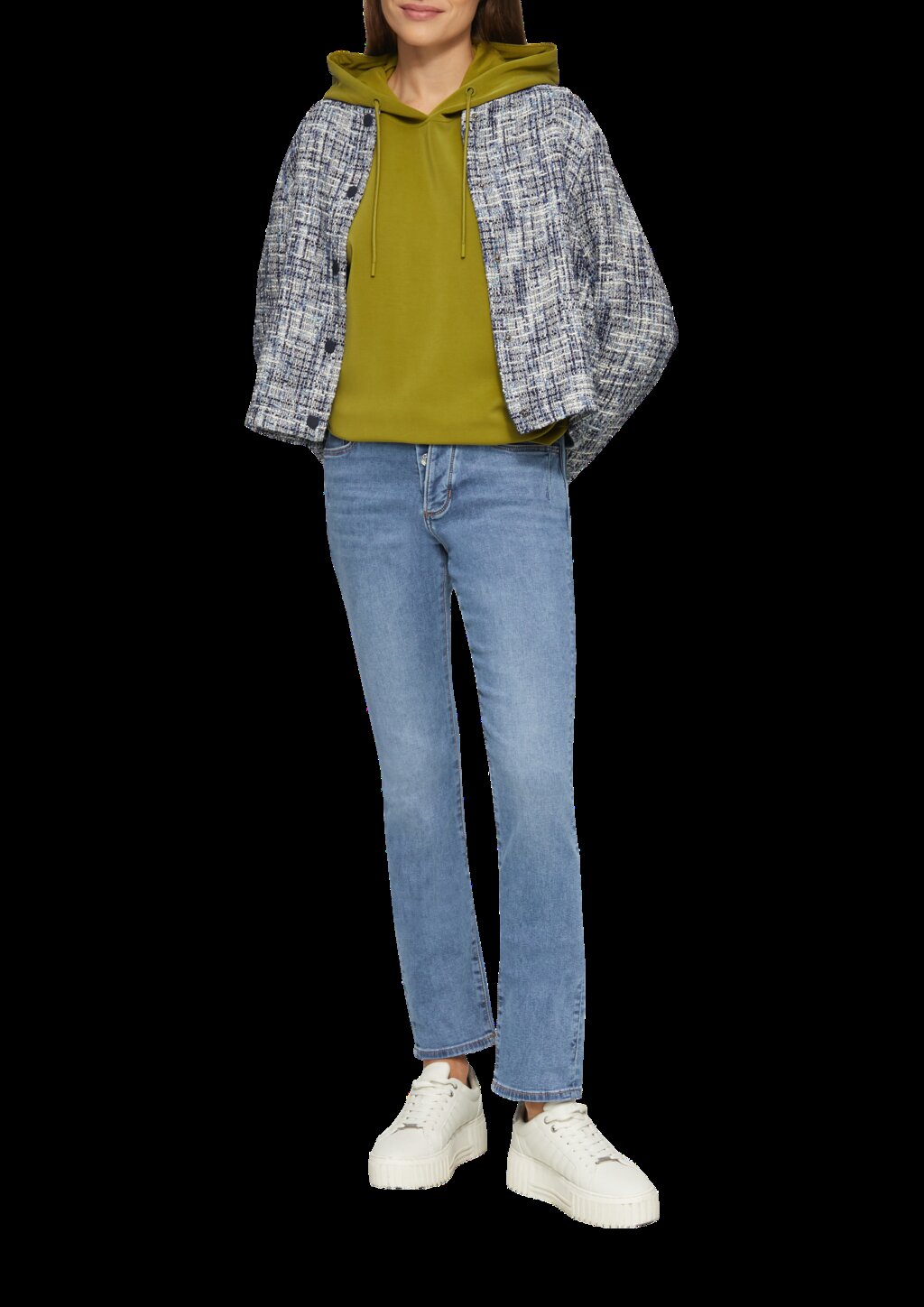 Jeans Betsy / Slim Fit / Mid Rise / Slim Leg