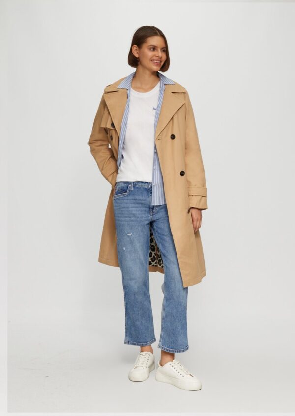 Cropped Jeans Karolin / Regular Fit / Mid Rise / Straight Leg