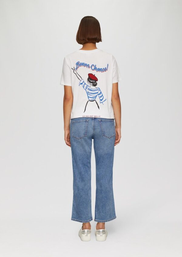 Cropped Jeans Karolin / Regular Fit / Mid Rise / Straight Leg