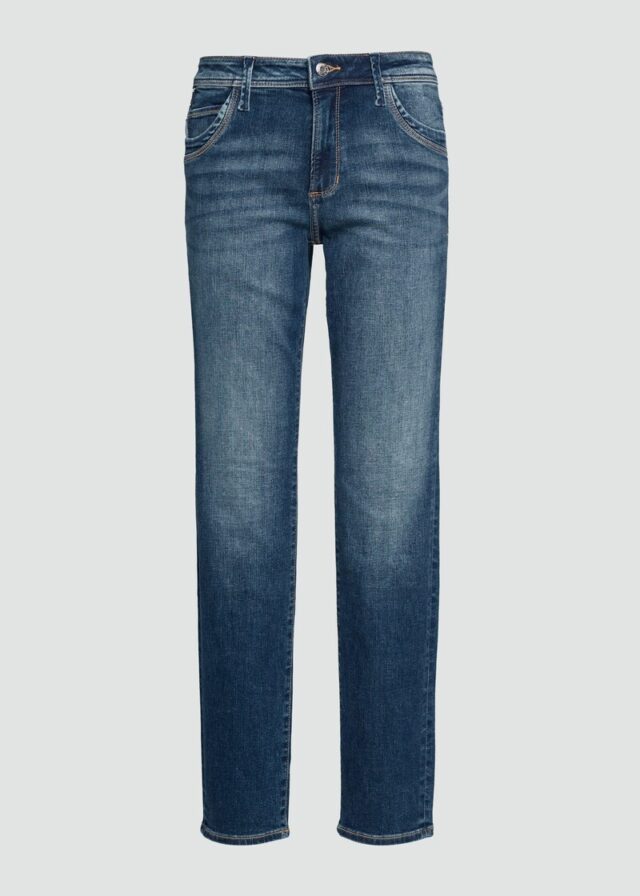 Jeans Betsy / Slim Fit / Mid Rise / Slim Leg / mit Zipp-Detail