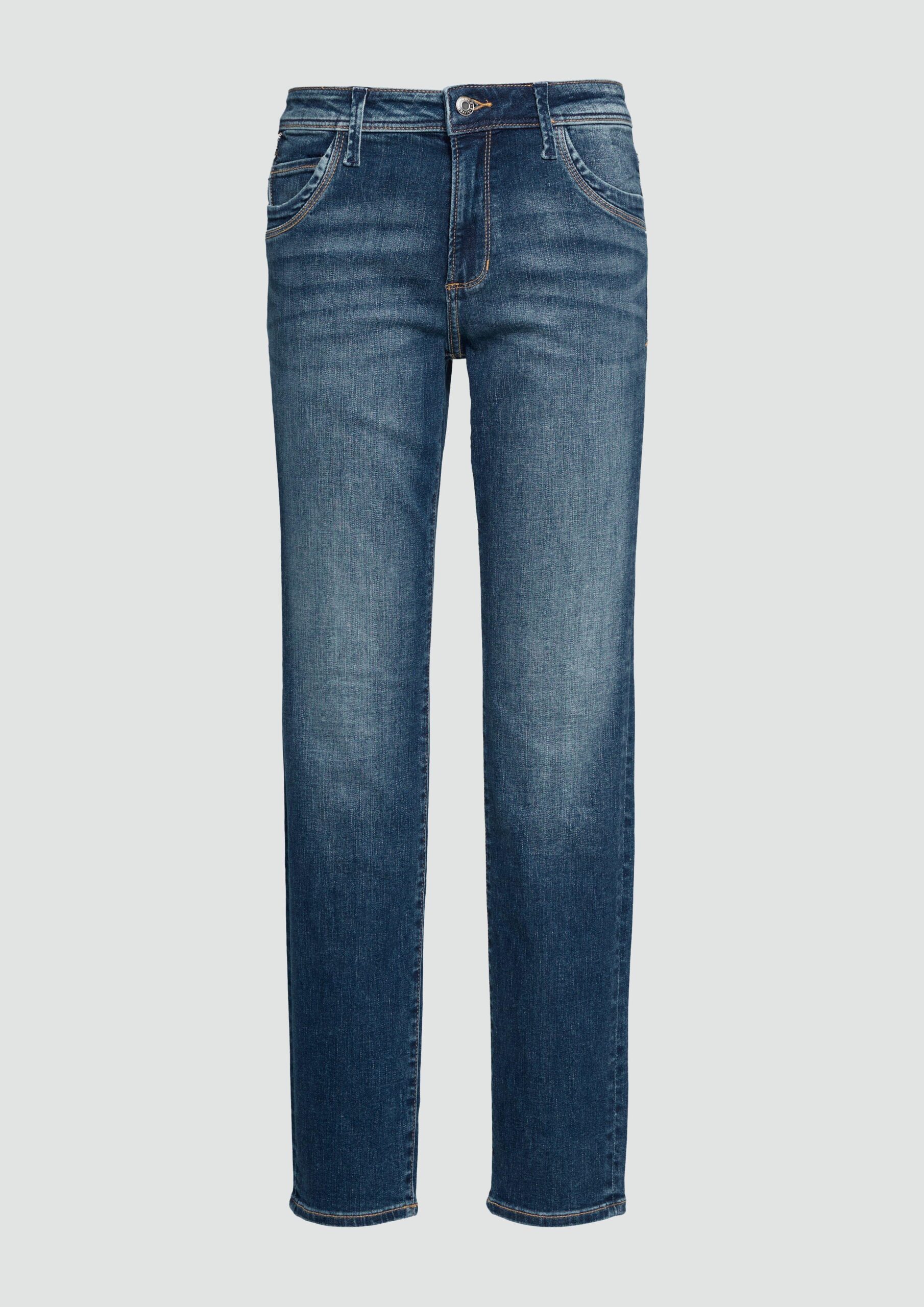 Jeans Betsy / Slim Fit / Mid Rise / Slim Leg / mit Zipp-Detail