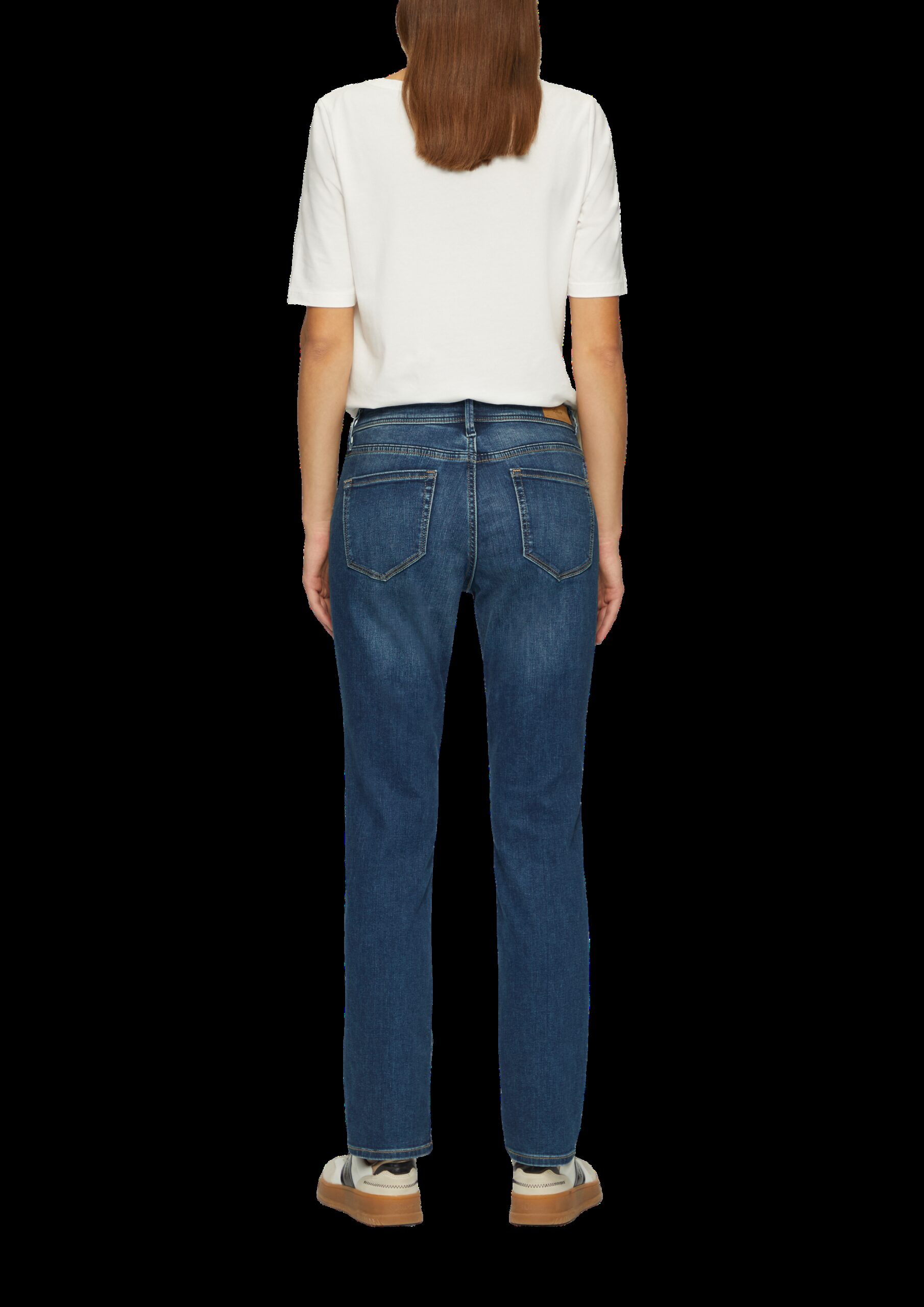 Jeans Betsy / Slim Fit / Mid Rise / Slim Leg / mit Zipp-Detail