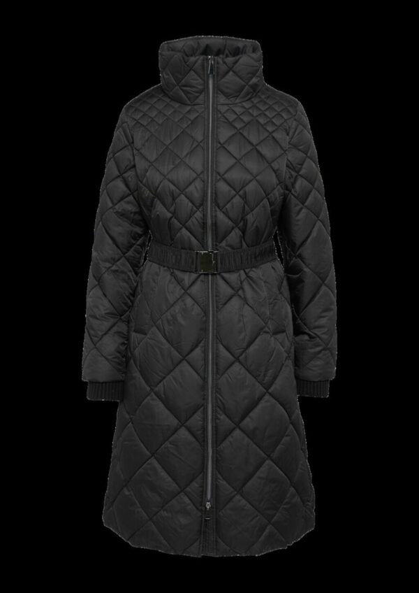 Steppmantel mit Gürtel