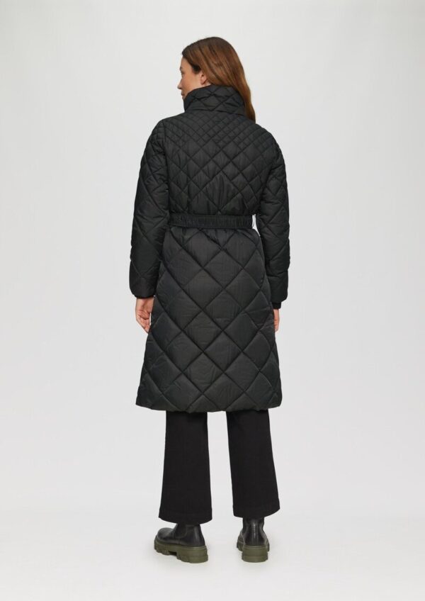 Steppmantel mit Gürtel