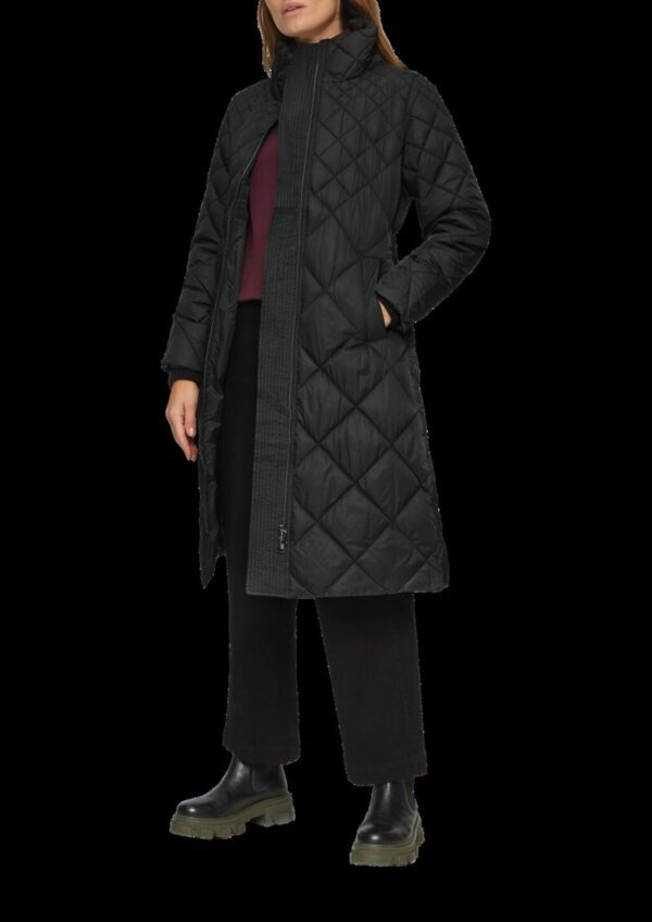 Steppmantel mit Gürtel