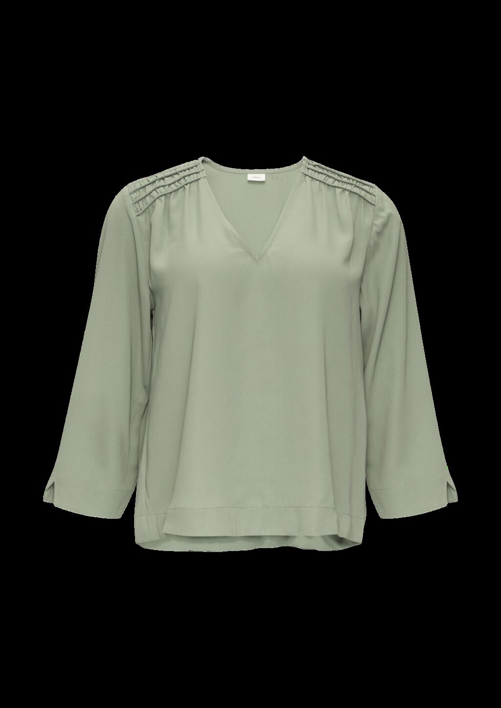 Bluse mit Smok-Detail