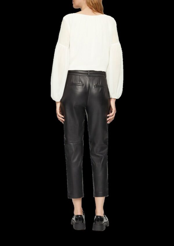 Leichte Chiffonbluse im Boho-Stil mit Transparenz-Detail