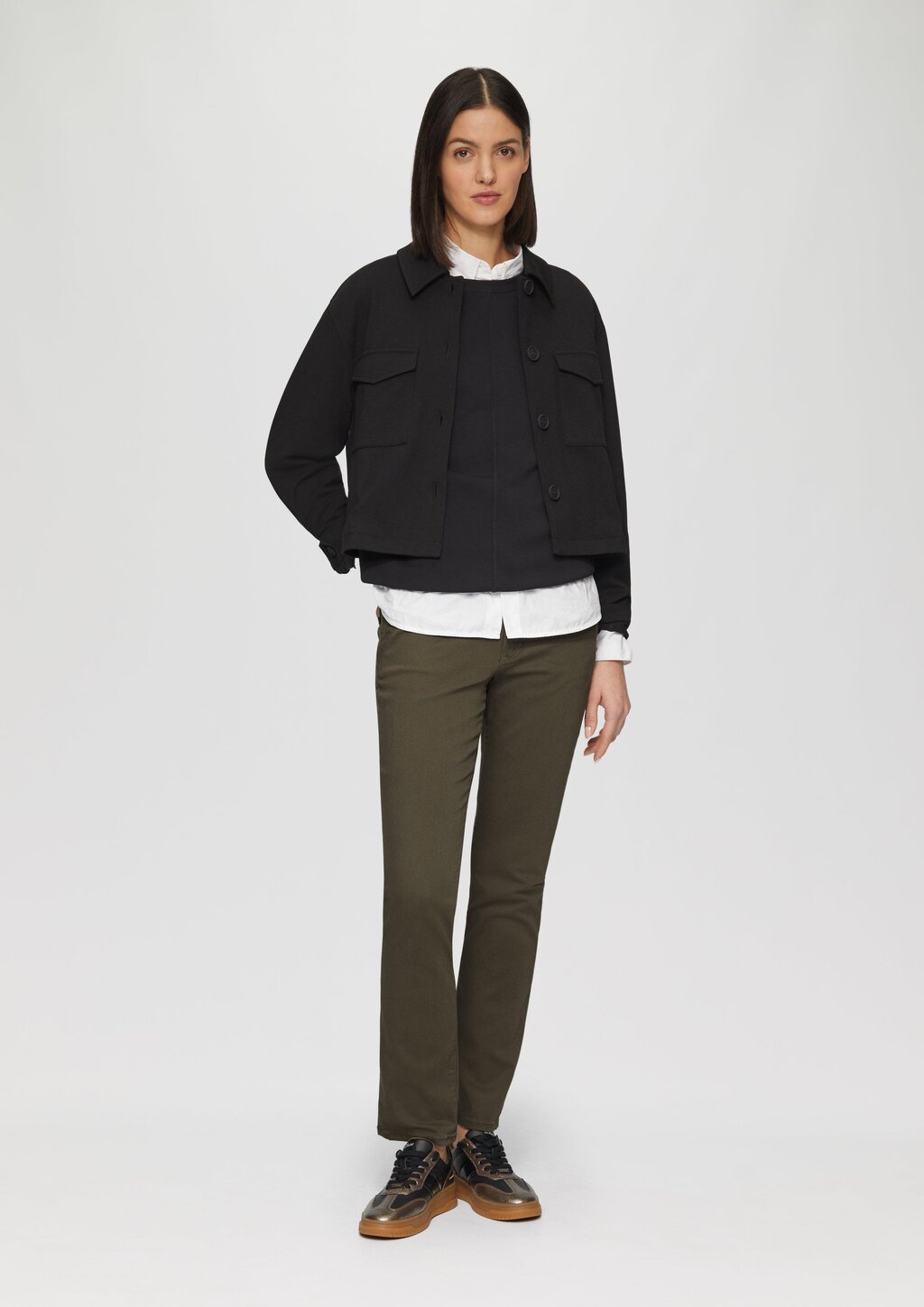 Jeans Betsy / Slim Fit / Mid Rise / Slim Leg