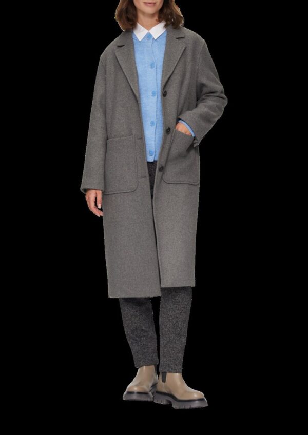 Wollmantel im Relaxed Fit