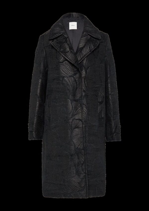 Eleganter Mantel aus Jacquard