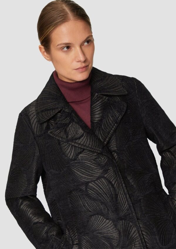 Eleganter Mantel aus Jacquard