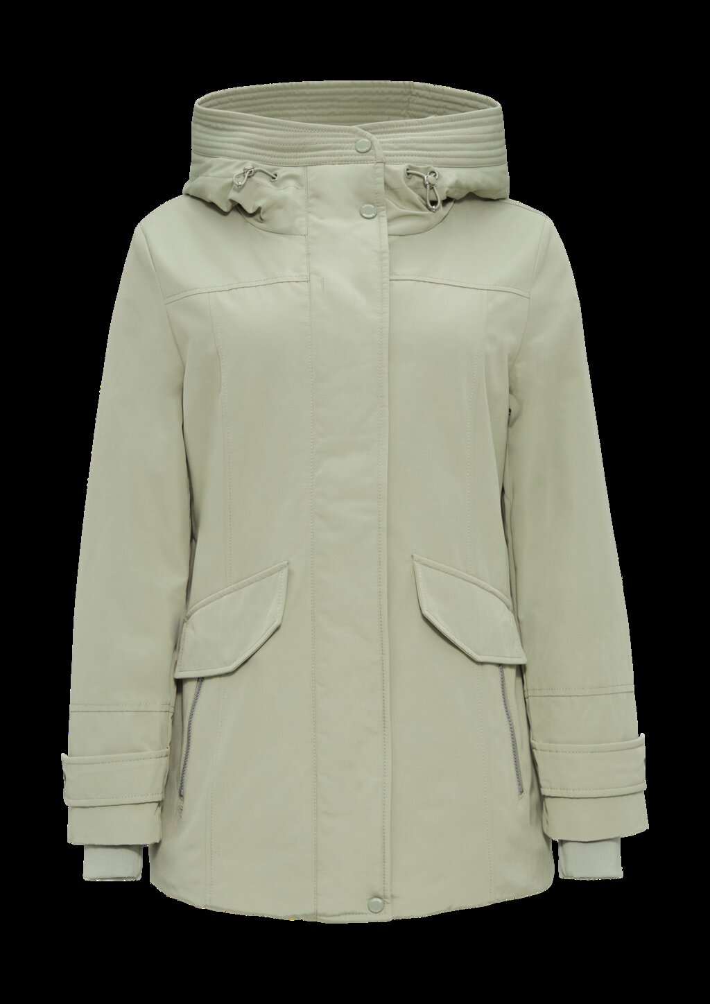 Sportive Jacke mit leichter Wattierung und Logo-Tape