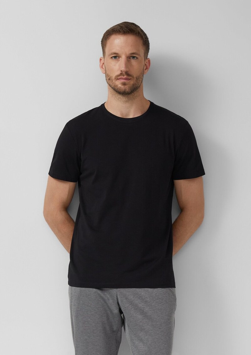 T-Shirt aus Baumwollstretch