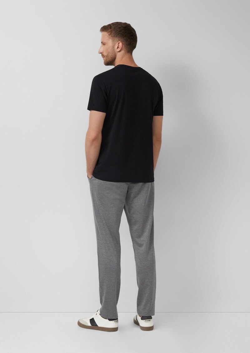 T-Shirt aus Baumwollstretch