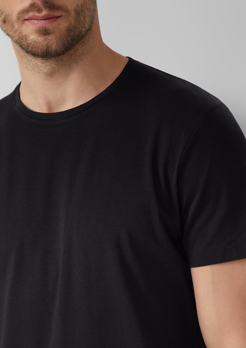 T-Shirt aus Baumwollstretch