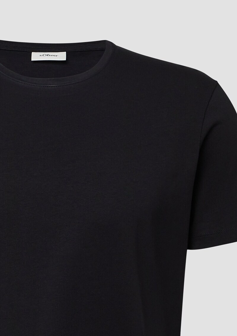 T-Shirt aus Baumwollstretch